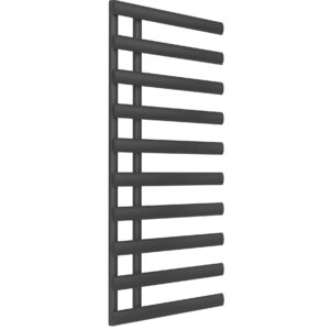 Reina Grace Steel Modern Bathroom Towel Rail and Radiator - Anthracite
