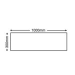 Inset Honed Granite Hearth - 1000mm x 300mm