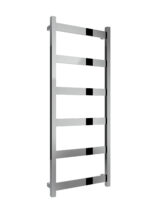 Reina Mina Stainless Steel Modern Vertical Bathroom Towel Rail and Radiator - Polished