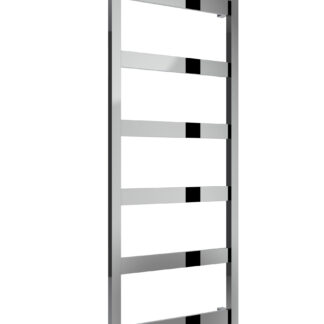 Reina Mina Stainless Steel Modern Vertical Bathroom Towel Rail and Radiator - Polished