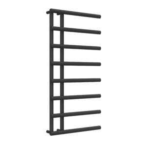 Reina Matera Steel Modern Vertical Bathroom Towel Rail and Radiator - Anthracite