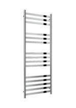 Reina Misa Stainless Steel Modern Vertical Bathroom Towel Rail and Radiator - Polished