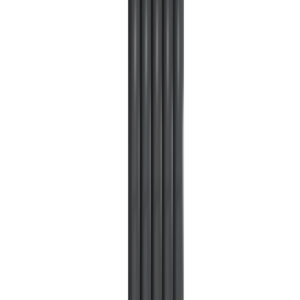 Reina Neva Double Vertical Designer Steel Modern Radiator - Anthracite