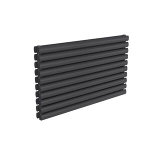 Reina Nevah Double Designer Steel Horizontal Radiator - Anthracite