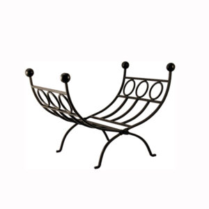 Roden Black Log Carrier