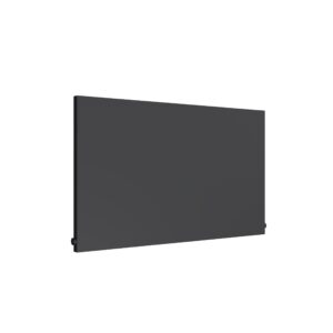 Reina Slimline Horizontal Designer Steel Modern Flat Radiator - Anthracite