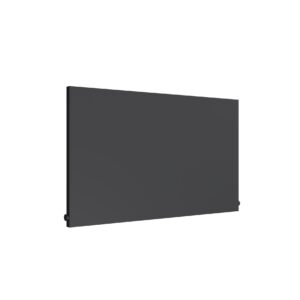 Reina Slimline Horizontal Designer Steel Modern Flat Radiator - Anthracite