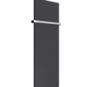 Reina Slimline Vertical Steel Contemporary Bathroom Flat Radiator - Anthracite