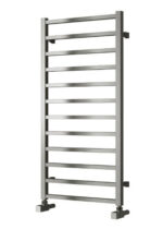 Reina Arden Stainless Steel Vertical Towel Rail and Radiator - Brushed