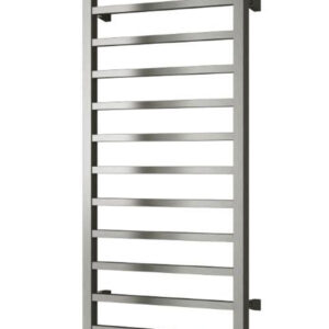 Reina Arden Stainless Steel Vertical Towel Rail and Radiator - Brushed