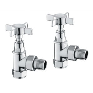 Reina Bronte (Traditional) Angled Chrome Valves