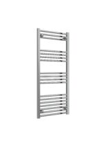 Reina Capo Chrome Bathroom Electric Towel Radiator (Thermostatic Touch Element) - Flat