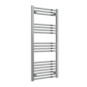 Reina Capo Chrome Bathroom Electric Towel Radiator (Standard Element) - Flat