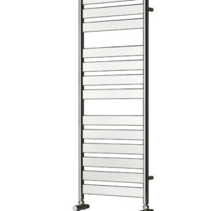 Reina Carpi Steel Modern Vertical Bathroom Towel Rail and Radiator - Chrome