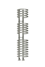 Reina Claro Steel Contemporary Vertical Bathroom Towel Rail and Radiator - Chrome