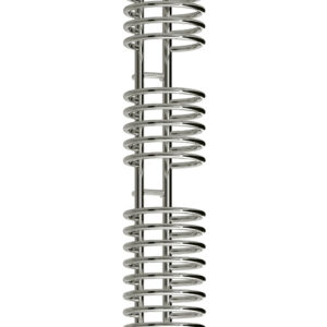 Reina Claro Steel Contemporary Vertical Bathroom Towel Rail and Radiator - Chrome