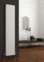 Reina Colona (3 columns) Designer Steel Traditional Vertical Radiator - White