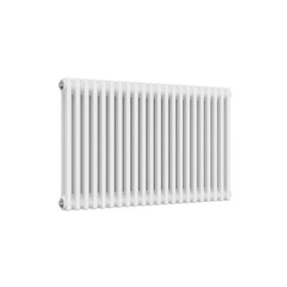 Reina Colona (2 columns) Designer Steel Traditional Horizontal Radiator - White