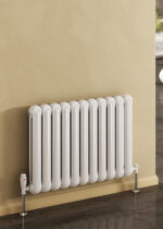 Reina Coneva Horizontal Designer Steel Traditional Radiator - White
