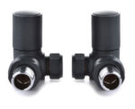 Reina Crova Corner Valves - Anthracite