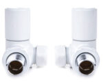 Reina Crova Corner Valves - White