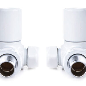 Reina Crova Corner Valves - White