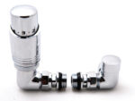 Reina Modal Trv - Chrome Corner Valves With Lockshield