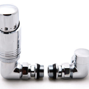 Reina Modal Trv - Chrome Corner Valves With Lockshield