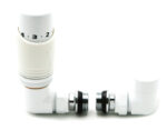 Reina Modal Trv - White Corner Valves With Lockshield