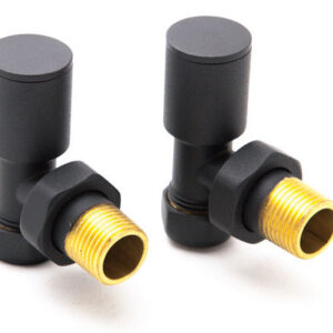 Reina Portland Angled Anthracite Valves