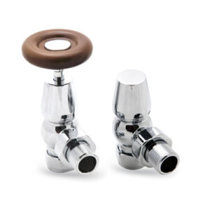 Reina Surrey Angled Valves - Chrome