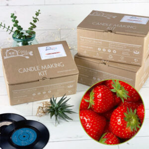 Sweet Strawberry Candle Making Kit