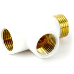 Reina T-Piece For Dual Fuel - White