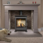 Portway Luxima Deluxe Gas Stove With Cream Vermiculite Interior