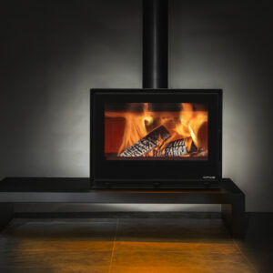 Opus Octave 70 Wood Burning Stove With Bench