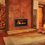 Opus Octave 90i Wood Burning Inset Stove With 50mm 4 Sided Frame