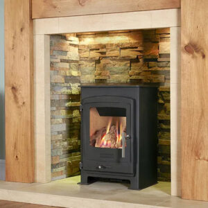 Portway 1 - 3.4kw Gas Stove - Balanced Flue (Inc Horizontal Flue Kit)